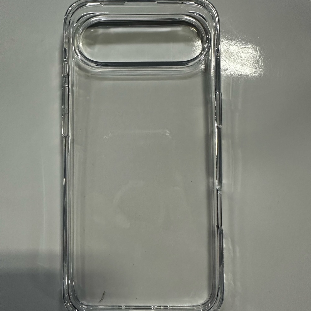 Mkeke iPhone 17 Air Clear Hard Transparent Phone Case